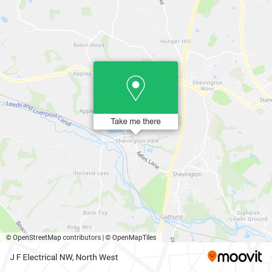 J F Electrical NW map