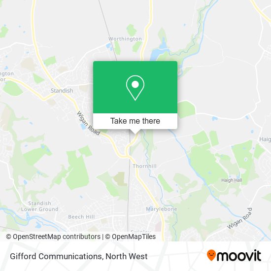 Gifford Communications map