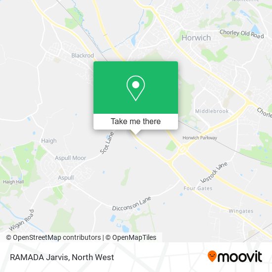 RAMADA Jarvis map