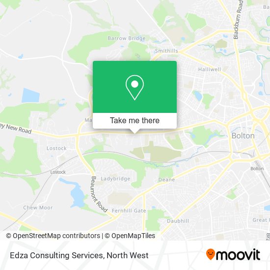 Edza Consulting Services map
