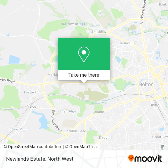 Newlands Estate map