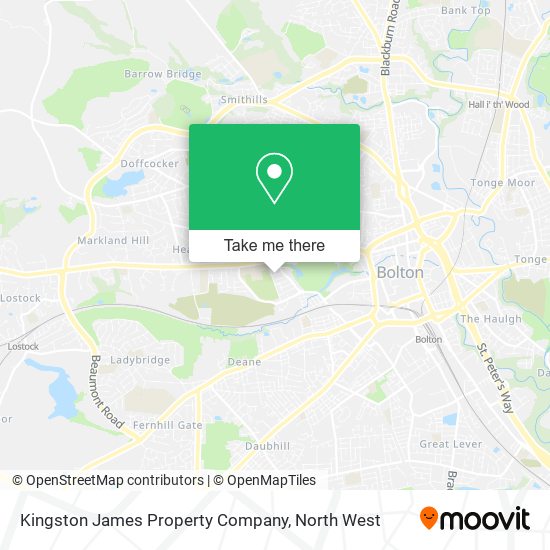 Kingston James Property Company map