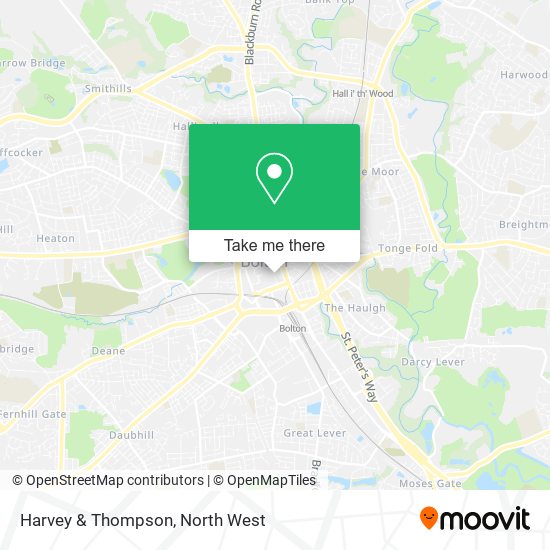 Harvey & Thompson map