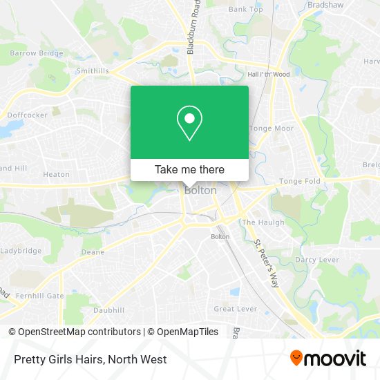 Pretty Girls Hairs map