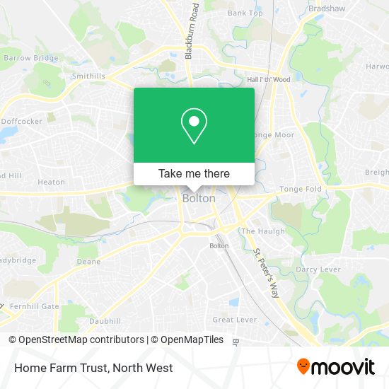 Home Farm Trust map