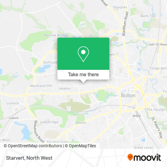 Starvert map
