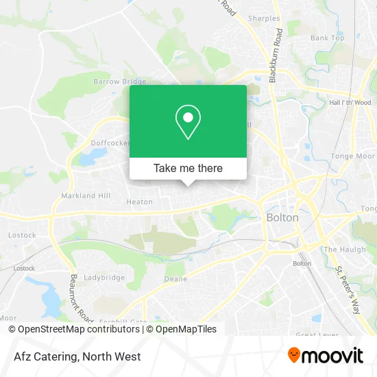 Afz Catering map