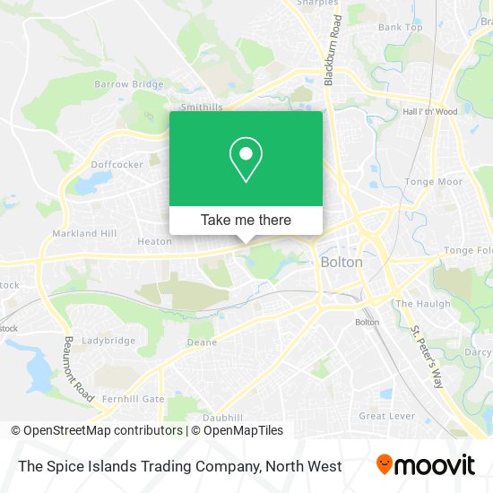 The Spice Islands Trading Company map