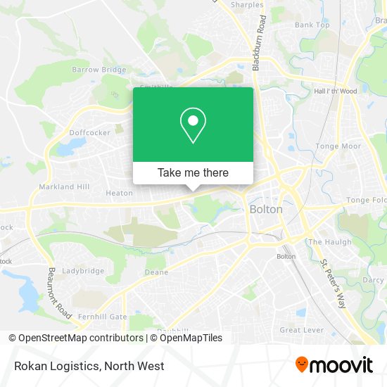Rokan Logistics map