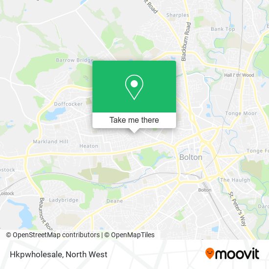 Hkpwholesale map