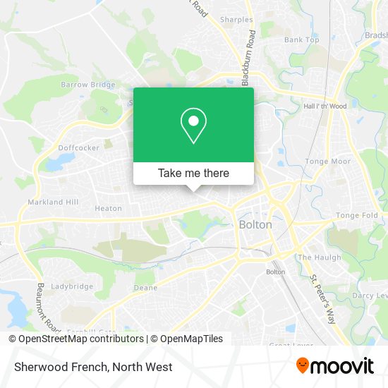Sherwood French map