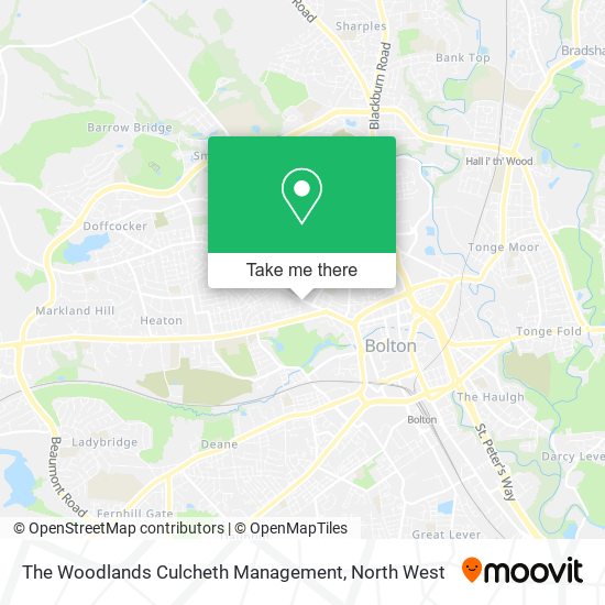 The Woodlands Culcheth Management map