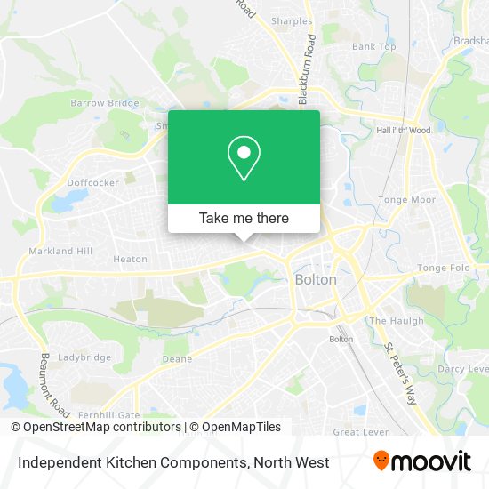 Independent Kitchen Components map