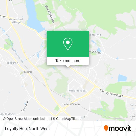 Loyalty Hub map