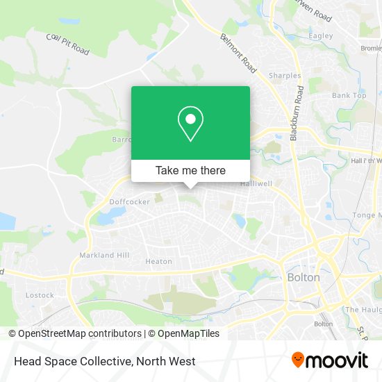 Head Space Collective map