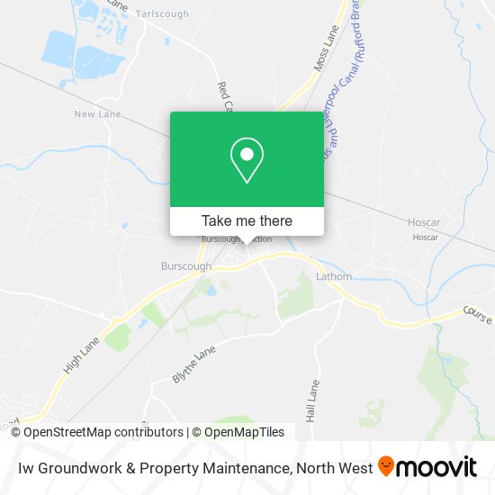 Iw Groundwork & Property Maintenance map