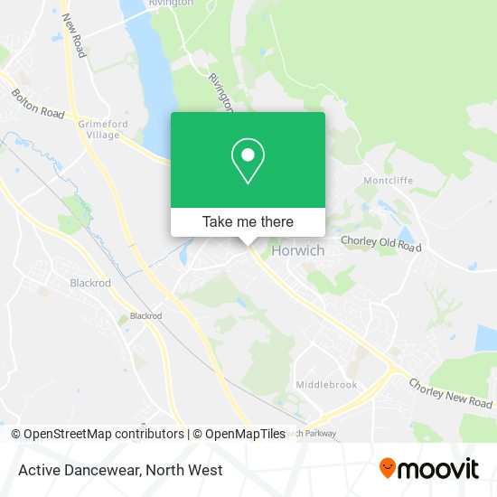 Active Dancewear map