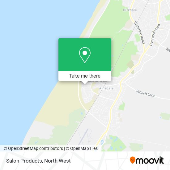 Salon Products map
