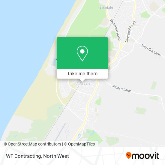 WF Contracting map