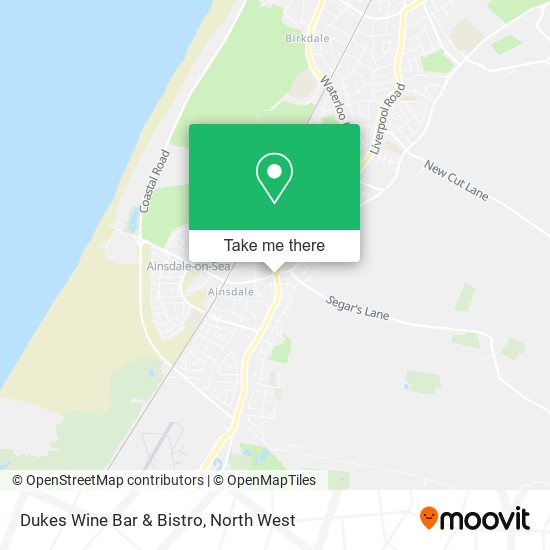 Dukes Wine Bar & Bistro map