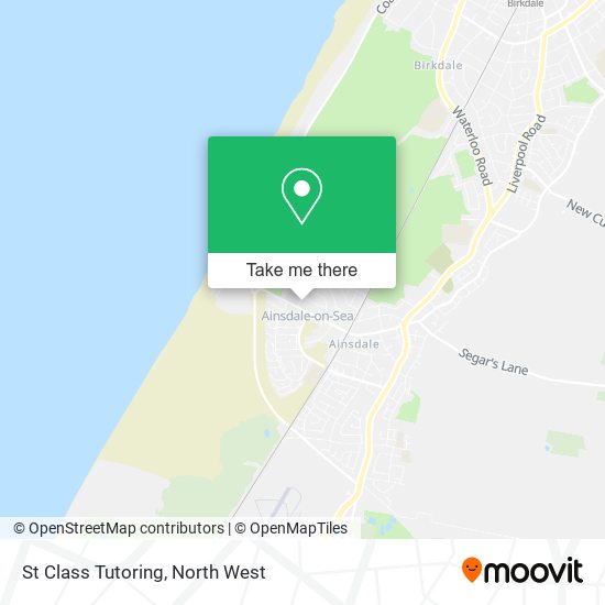 St Class Tutoring map