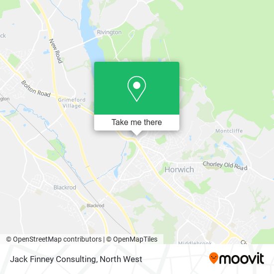Jack Finney Consulting map