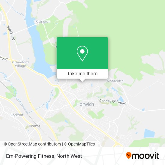 Em-Powering Fitness map