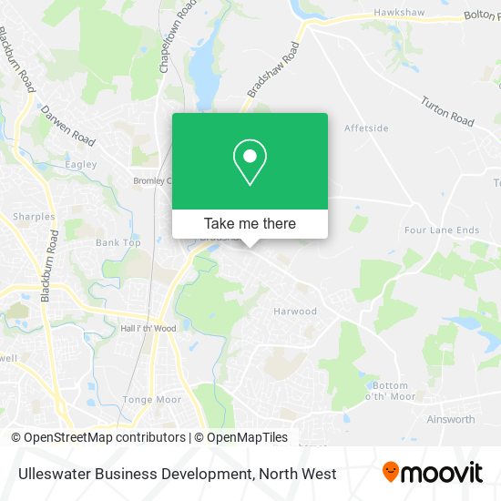 Ulleswater Business Development map