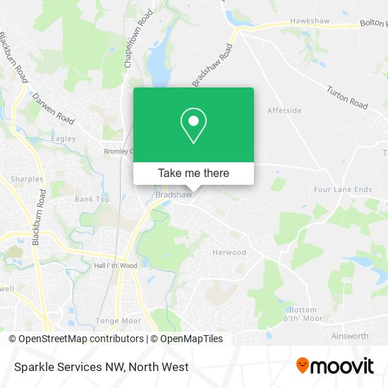 Sparkle Services NW map