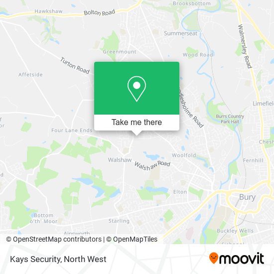 Kays Security map