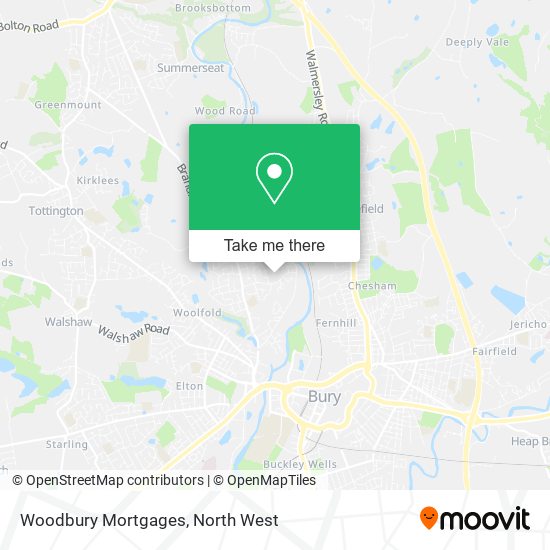 Woodbury Mortgages map