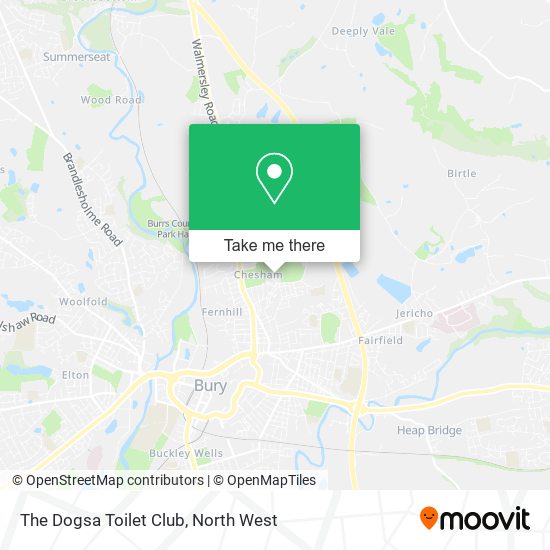 The Dogsa Toilet Club map