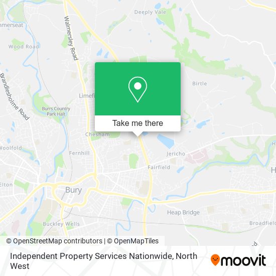 Independent Property Services Nationwide map