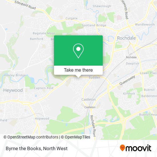 Byrne the Books map