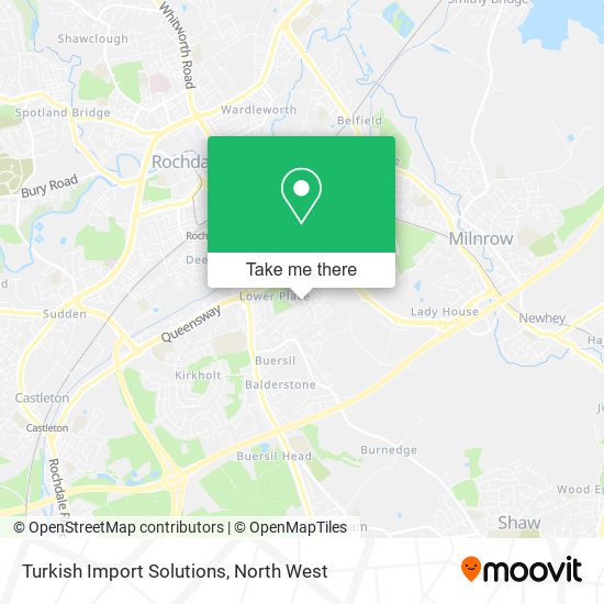 Turkish Import Solutions map