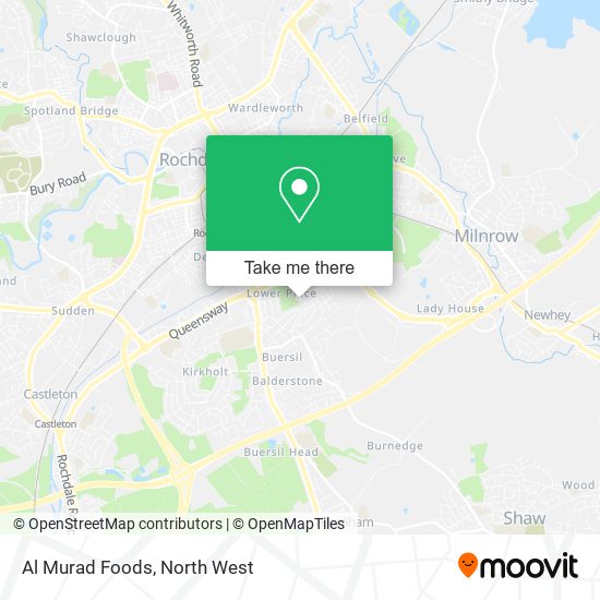 Al Murad Foods map