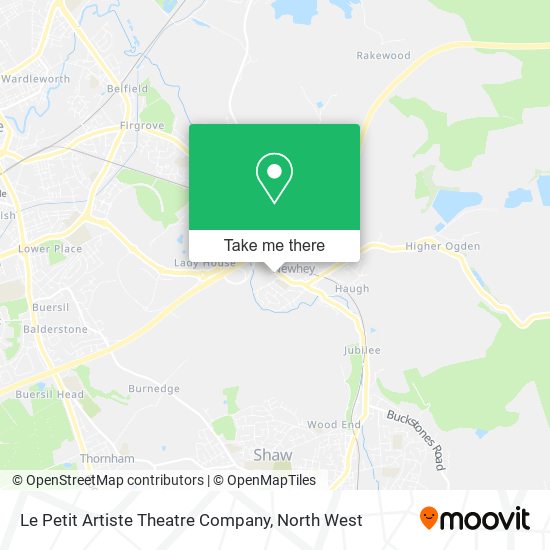 Le Petit Artiste Theatre Company map
