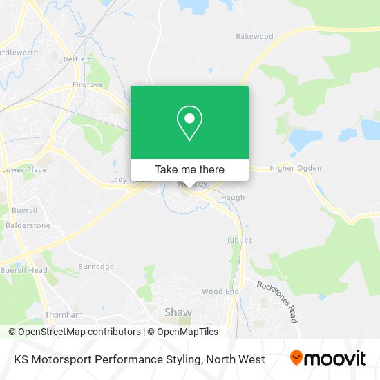 KS Motorsport Performance Styling map