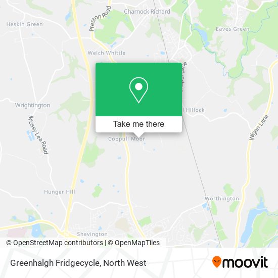 Greenhalgh Fridgecycle map