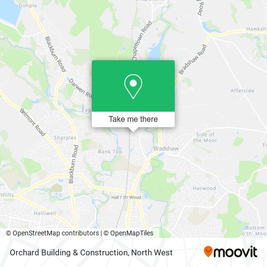 Orchard Building & Construction map