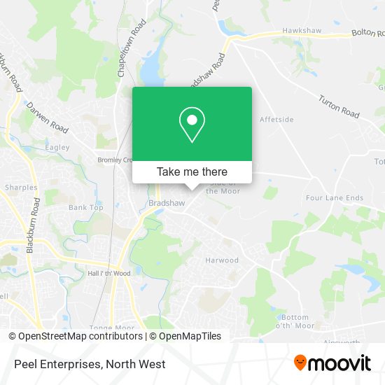 Peel Enterprises map