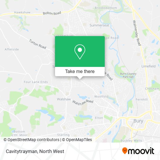 Cavitytrayman map
