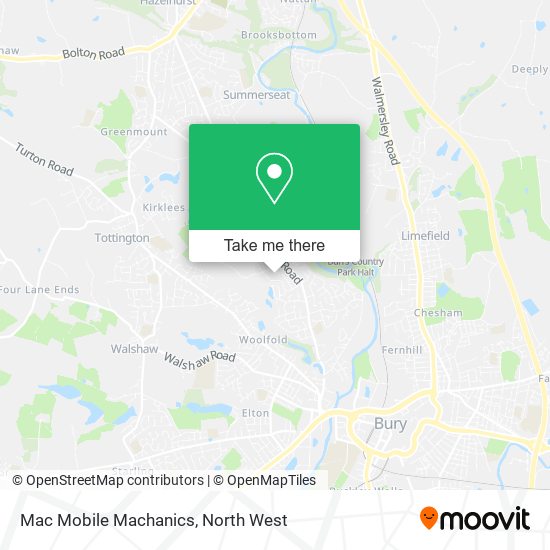 Mac Mobile Machanics map