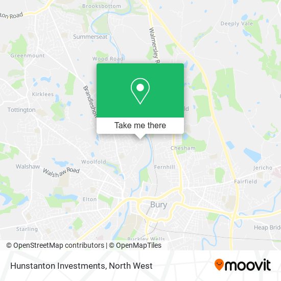 Hunstanton Investments map