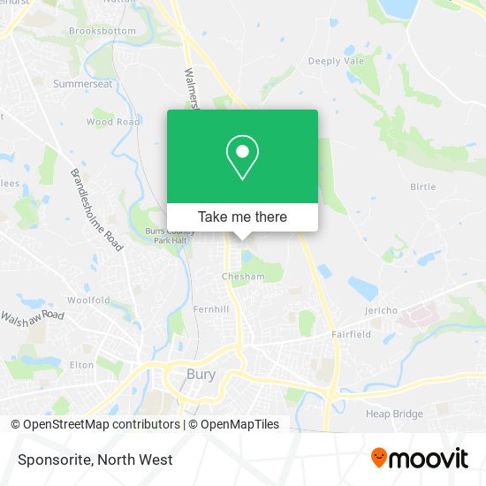 Sponsorite map