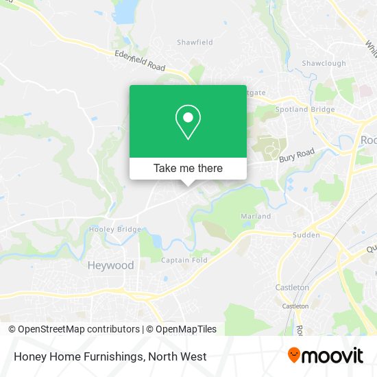 Honey Home Furnishings map