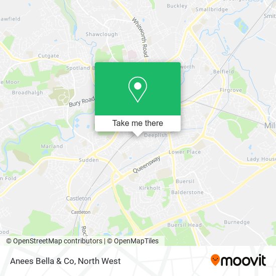 Anees Bella & Co map