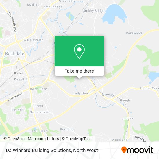 Da Winnard Building Solutions map