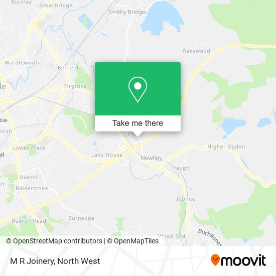 M R Joinery map
