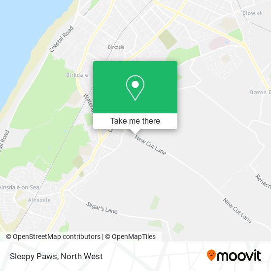 Sleepy Paws map
